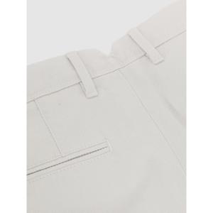 REISS Dobby Cotton Pique Chino Trousers